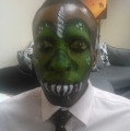 Corporate face painting